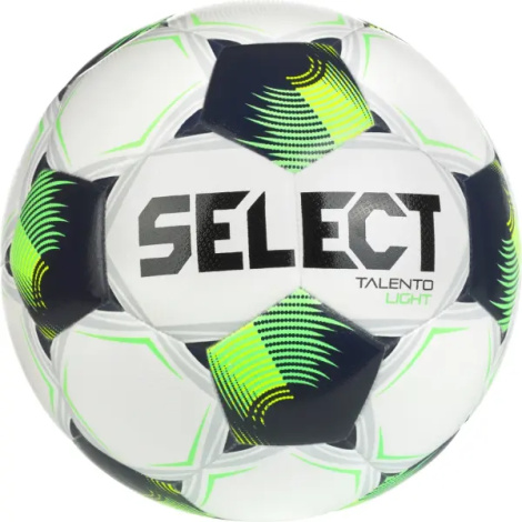 Футбольний м'яч Select TALENTO LIGHT DB V26 біло-зелено-салатовий