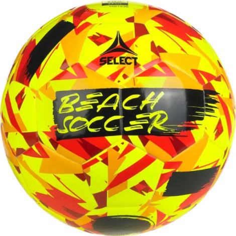 М'яч для пляжного футболу Select BEACH SOCCER DB V26 жовто-оранжево-червоний