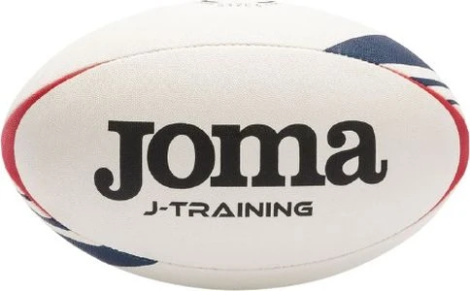 М'яч для регбі Joma J-TRAINING біло-червоний
