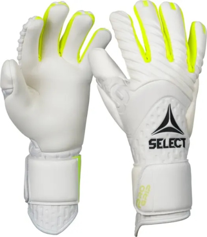 Воротарські рукавиці Select 88 PRO GRIP V26 біло-лимонні 601889-005