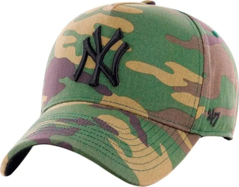 Кепка 47 Brand NEW YORK YANKEES GROVE зелено-коричнево-бежевий камуфляж B-GRVSP17CNP-CM