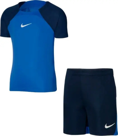 Комплект футбольної форми дитячий Nike DRI-FIT ACADEMY PRO синьо-темно-синій DH9484-463