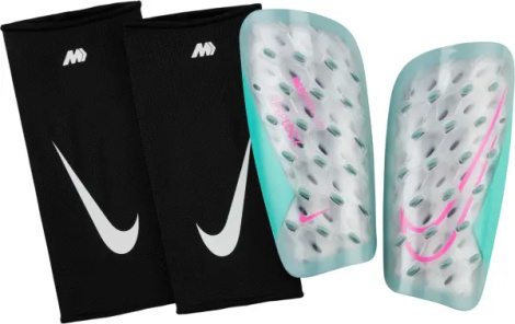 Щитки футбольні Nike MERCURIAL LITE SUPERLOCK біло-бірюзово-рожево-чорні DN3609-395