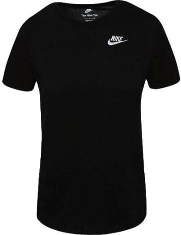 Футболка жіноча Nike W NSW TEE CLUB чорна DX7902-010