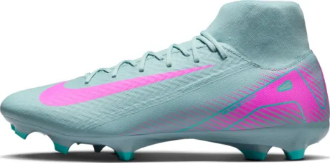 Бутси Nike MERCURIAL ZOOM SUPERFLY 10 ACADEMY FG/MG темно-м'ятно-рожеві FQ1456-301