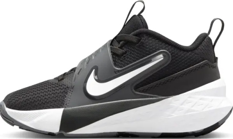 Кросівки дитячі Nike TEAM HUSTLE D 12 (PS) чорно-білі HF6280-002
