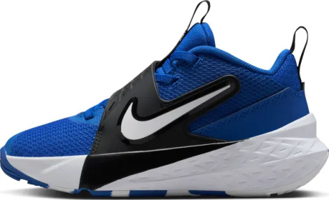 Кроссовки детские Nike TEAM HUSTLE D 12 (PS) сине-черные HF6280-400