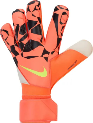 Воротарські рукавиці Nike VAPOR GRIP3 - HO24 оранжево-чорно-салатові HQ0304-830