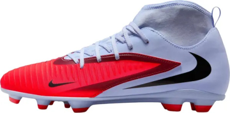 Бутси Nike PHANTOM 6 HIGH CLUB FG/MG світло-синьо-червоні HQ2275-400