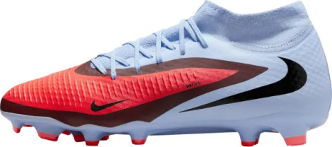 Бутси Nike PHANTOM 6 HIGH ACADEMY FG/MG світло-синьо-червоні HQ2278-400