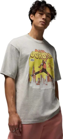 Футболка Nike JORDAN COMIC сіра IF0784-050