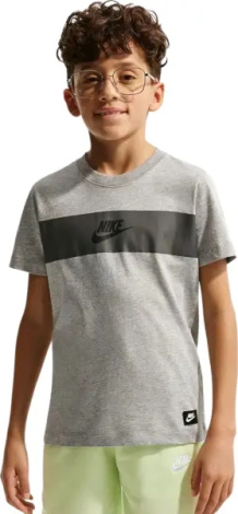 Футболка подростковая Nike SPORTSWEAR серо-темно-серая IF5957-063