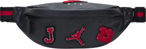 Сумка на пояс Nike AIR JORDAN BOROUGH VARSITY чорно-червона MA9064-023