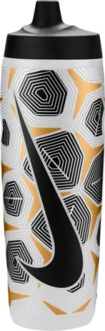 Пляшка для води Nike REFUEL BOTTLE 24 OZ 709 мл біло-чорно-золота N.100.9956.934.24