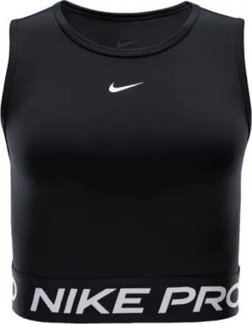 Топ женский Nike PRO DRI-FIT CROPPED черный FZ3615-010
