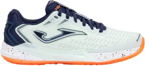 Кроссовки теннисные Joma RAPID бело-темно-сине-оранжевые TRAPW2527AC