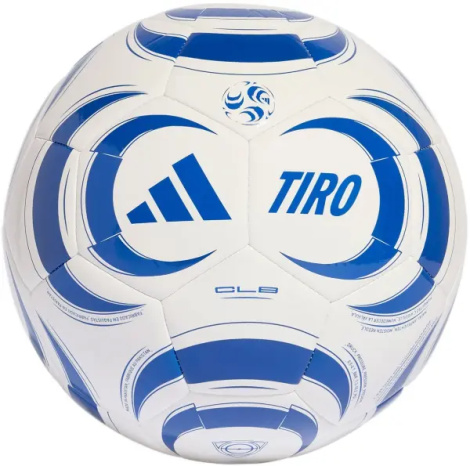 Футбольный мяч Adidas TIRO CLUB бело-синий Размер 4 KF8846