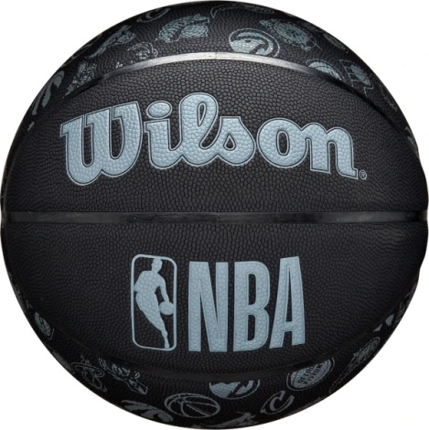 Баскетбольный мяч Wilson NBA ALL TEAM черно-голубой Размер 6 WTB1300XBNBA6
