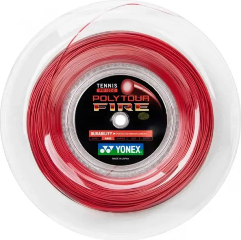 Струна для ракеток для тенісу Yonex POLY TOUR FIRE 1.25MM червона (200 метрів) PTF-R-200