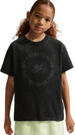 Футболка підліткова Nike SPORTSWEAR чорна II0624-010
