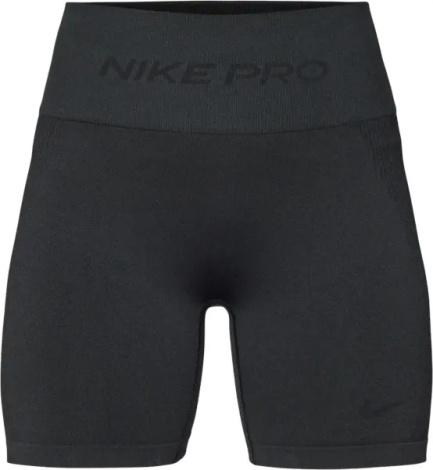 Велосипедки жіночі Nike PRO SEAMLESS DRI-FIT HIGH-WAISTED 12.5CM чорні IF1210-010