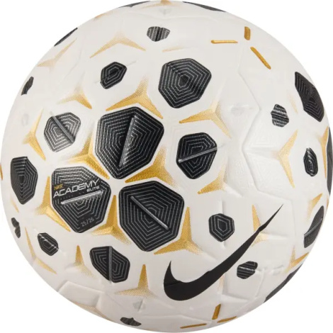 Футбольний м'яч Nike ACADEMY ELITE біло-чорно-золотий Розмір 5 HV6267-100