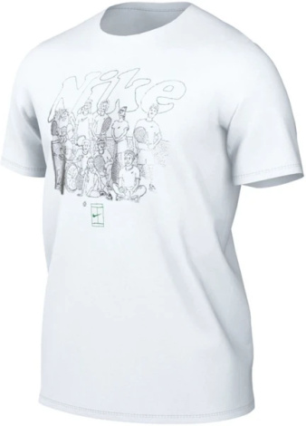 Футболка Nike M NKCT DF TEE OC SU24 белая FV8432-100