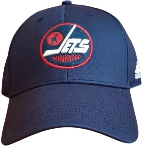 Кепка Adidas WINNIPEG JETS STR ADJ CAP темно-синя FT1293