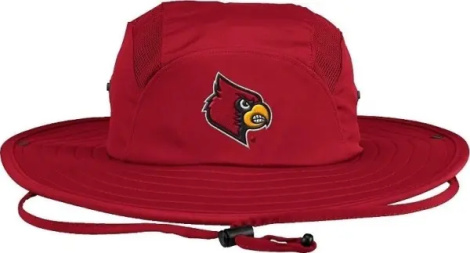 Панама Adidas LOUISVILLE CARDINALS SAFARI HAT червона FS5486