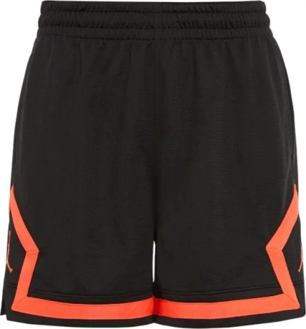 Шорти баскетбольні жіночі Nike JORDAN SPORT 10CM DIAMOND чорно-червоні FN5134-013