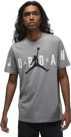Футболка Nike MJ JD AIR STRETCH SS CREW сіра DV1445-091