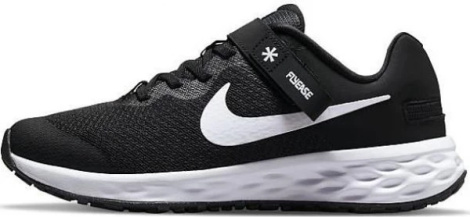 Кросівки дитячі Nike REVOLUTION 6 FLYEASE NN (GS) чорні DD1113-003