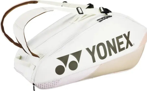 Сумка для тенісу Yonex PRO TOURNAMENT RACQUET BAG 6 кремово-бежева BA92426 Sand Beige