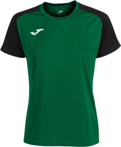 Футболка женская Joma ACADEMY IV  зелено-черная 901335.451