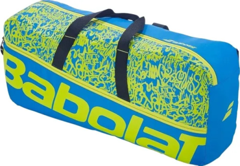 Сумка для тенниса Babolat DUFFLE M CLASSIC сине-лимонная 758001-325