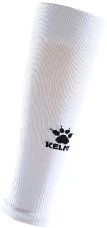 Гетры футбольные без носка Kelme CAMPELLO белые 7401WZ5184.9100