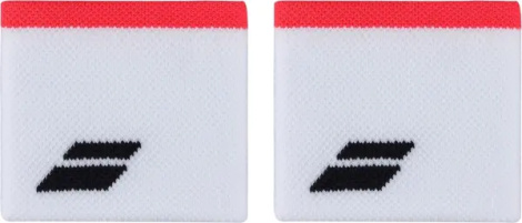 Напульсники Babolat LOGO WRISTBAND біло-червоно-чорні 5UB1261-1089