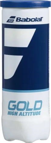 Набір м'ячів для тенісу Babolat GOLD HIGH ALTITUDE жовтий (3 штуки) 501053-113