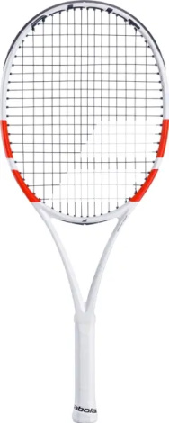 Ракетка для тенісу дитяча Babolat PURE STRIKE JR 26 NC GR 00 біло-оранжево-чорна 140509-322