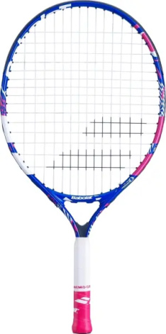 Ракетка для тенісу дитяча Babolat B FLY 21 синьо-рожево-біла 140485-100