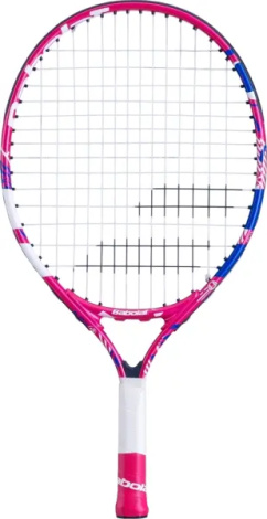 Ракетка для тенісу дитяча Babolat B FLY 19 рожево-синьо-біла 140484-100