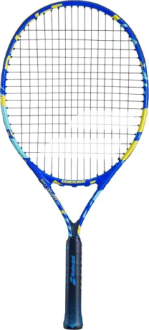 Ракетка для тенісу дитяча Babolat BALLFIGHTER 23 синьо-жовто-блакитна 140481-100