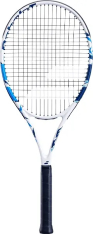 Ракетка для тенниса Babolat EVOKE TEAM бело-сине-темно-синяя 121245-100