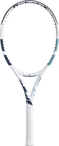 Ракетка для тенісу Babolat EVO DRIVE LITE GEN2 UNSTRUNG NC біло-темно-синьо-бірюзова 101548-100