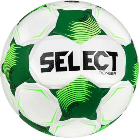 Футбольний м'яч Select PIONEER TB (FIFA BASIC) V26 біло-зелений Розмір 4 086407-005