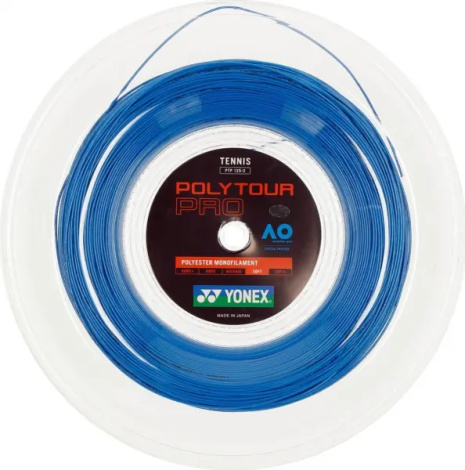 Струна для ракеток для тенниса Yonex POLY TOUR PRO 1.25MM синяя (200 метров) PTP-200BL