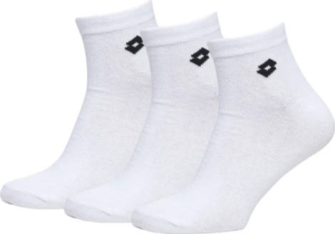 Носки спортивные Lotto SOCK ANKLE II - PK3PRS белые (3 пары) L55046/211546/07R
