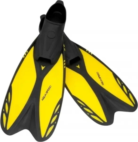 Ласты Aqua Speed VAPOR желто-черные 724-18