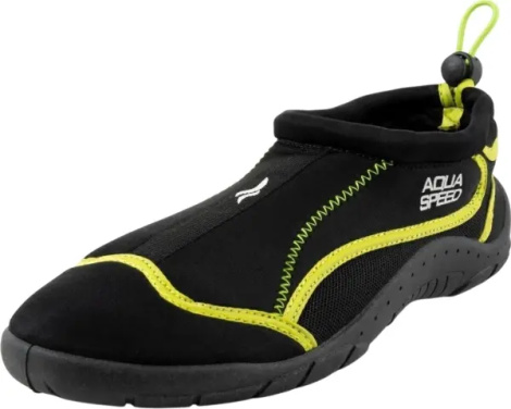 Аквашузы Aqua Speed AQUA SHOE 28 черно-желтые 704-78