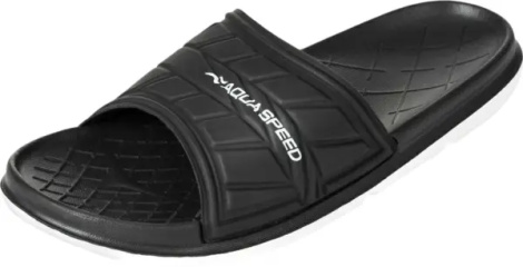 Шльопанці Aqua Speed ASPEN чорно-білі 534-57